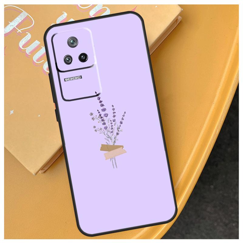 Lavender Purple Flowers Funda For Xiaomi 17 Pro Max 13T 14T 15T 14 15 Ultra POCO X7 X5 X6 F5 F6 F7 Pro F8 Ultra Case