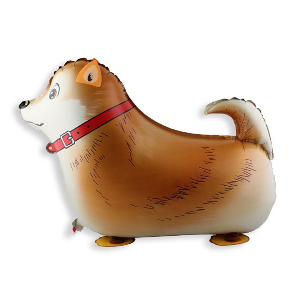 Cartoon Animal Walking Balloons: Duck & Pig for Birthday Decorations or Night Market Promotions