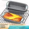 Baking Pan Silicone Mold Large Rectangular Toast Box Cake Mousse Mold High Temperature Kitchen Supplies