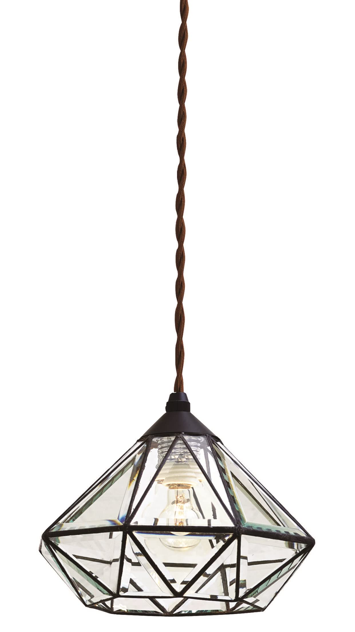 

Interform LT-9685 Roanne Pendant Light (Bulb not included, sold separately) Glass Lighting Stained Glass