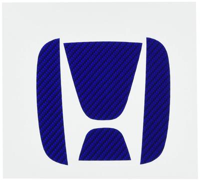 HASEPRO Magical Carbon Rear Emblem (Blue) for Honda Step WGN RK Series (CEH21B)