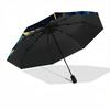 1pc Dragon Fantasy Compact Travel Umbrella, Automatic Folding Lightweight Windproof 8-Bone Reinforced Design, Portable for Backpack Durable