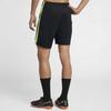 New Nike Sports Shorts Men's Black Neon Yellow 832900-018