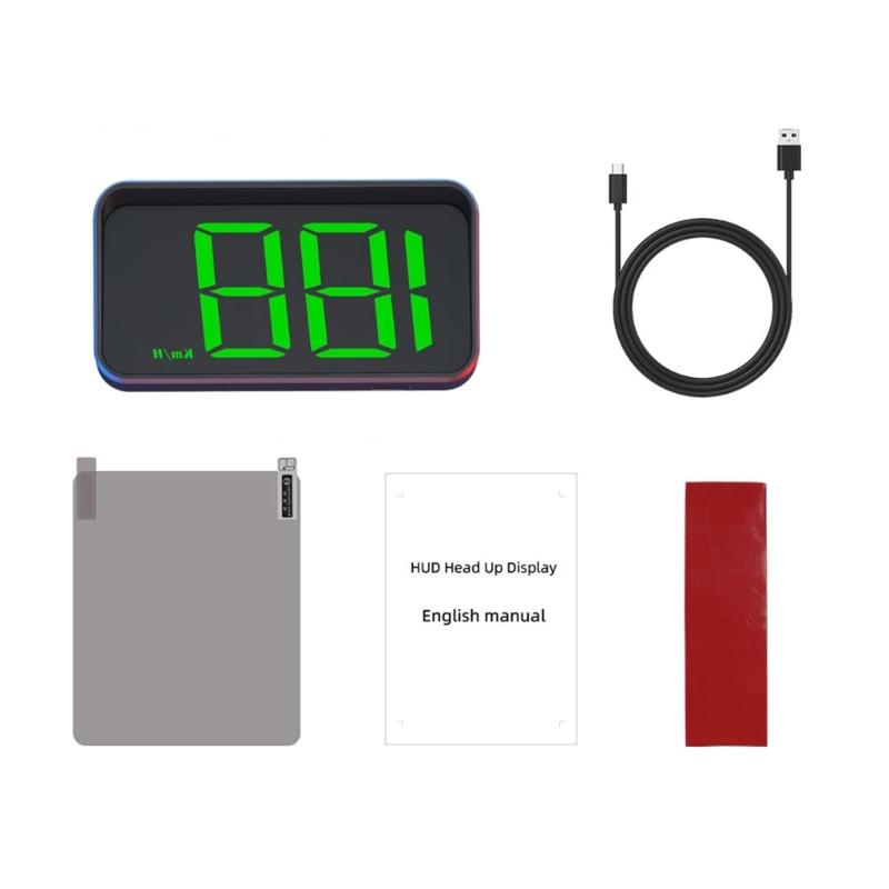 

High Brightness LED Head Up Speed Display With Real Time Data& Navigation Projector For Vehicles Safe Driving Experience