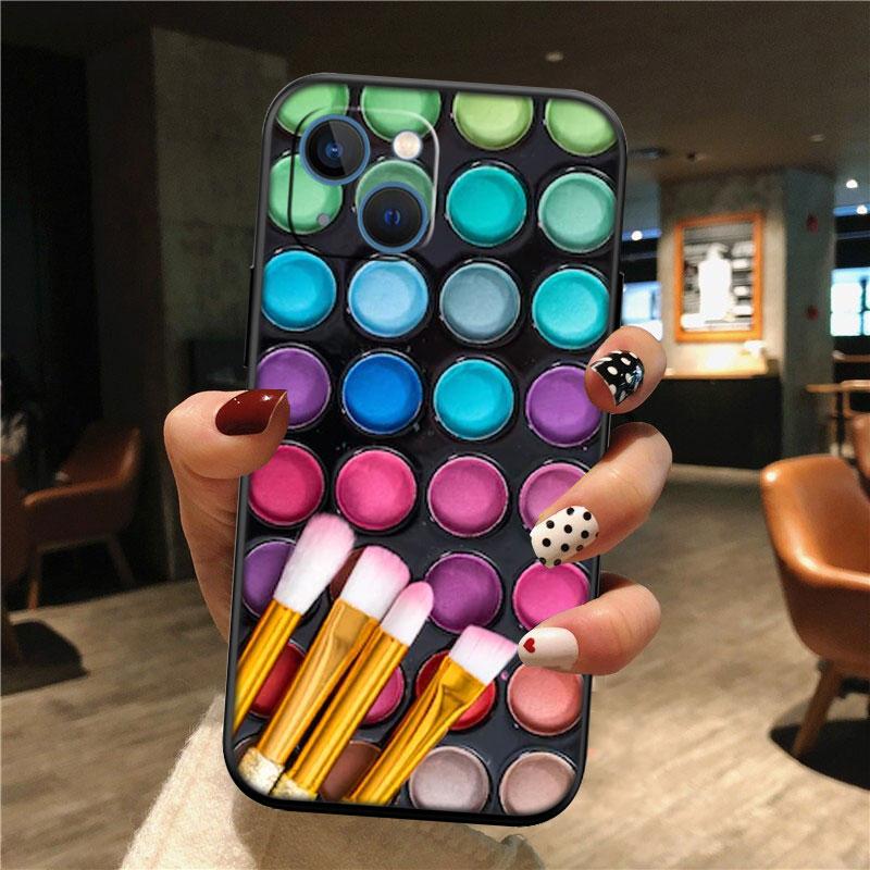 Kosmetik Lidschattenpaletten Hülle für OPPO A40 A60 A80 A15 A16 A16K A12 A17 A17K A54 A54S A53 A53S A55 A56 A57 A98 F23