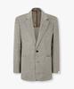 Man On The Boon Herringbone Single Button Jacket_Warm Gray 4716102003