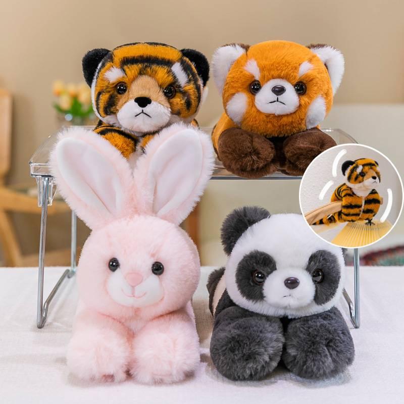 Adorable Plush Panda Hand Ring Toy For Children Soft And Cuddly Perfect Gift