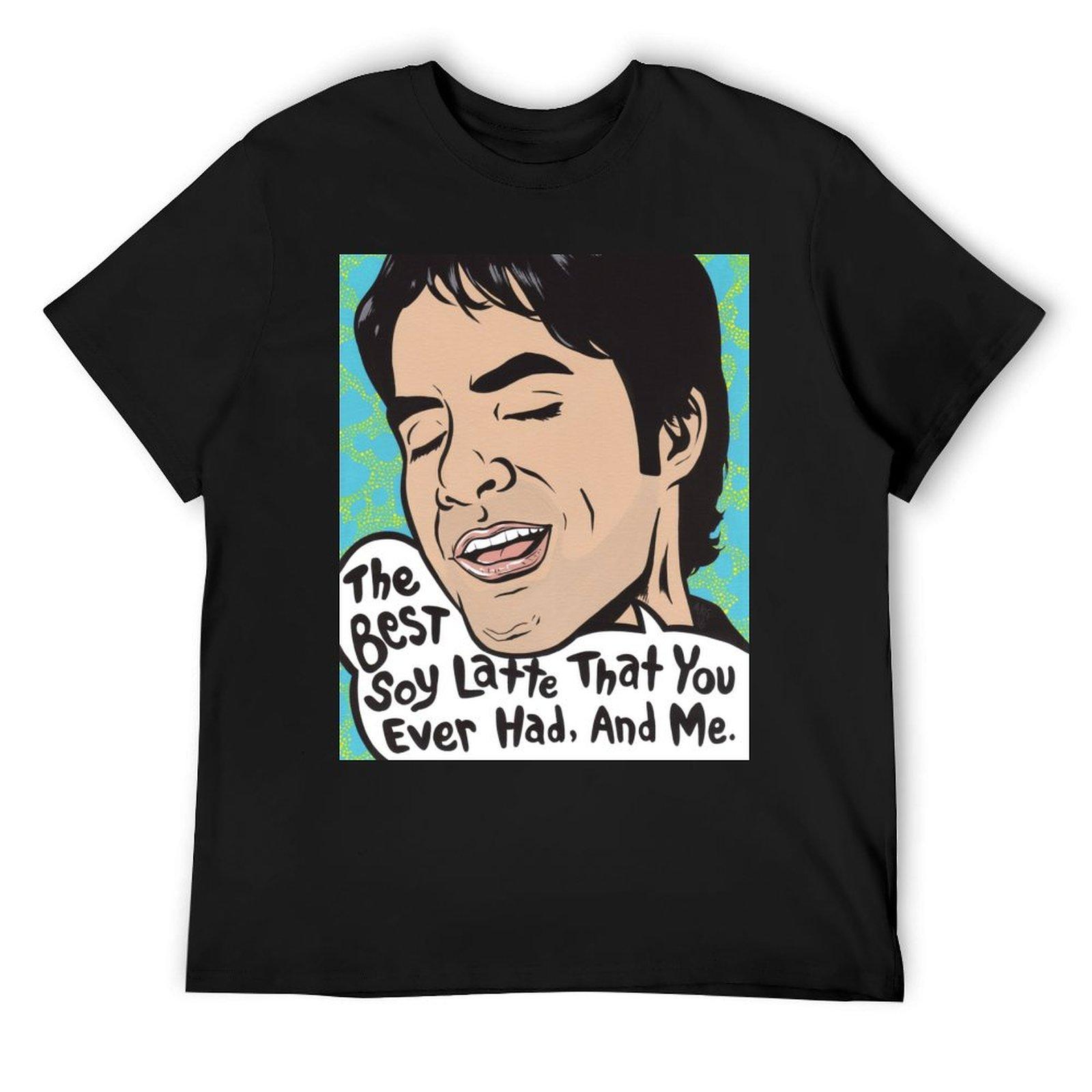 

The Best Soy Latte That You Ever Had, And Me. T-Shirt cute clothes tops boys whites oversized t shirts for men 4XL