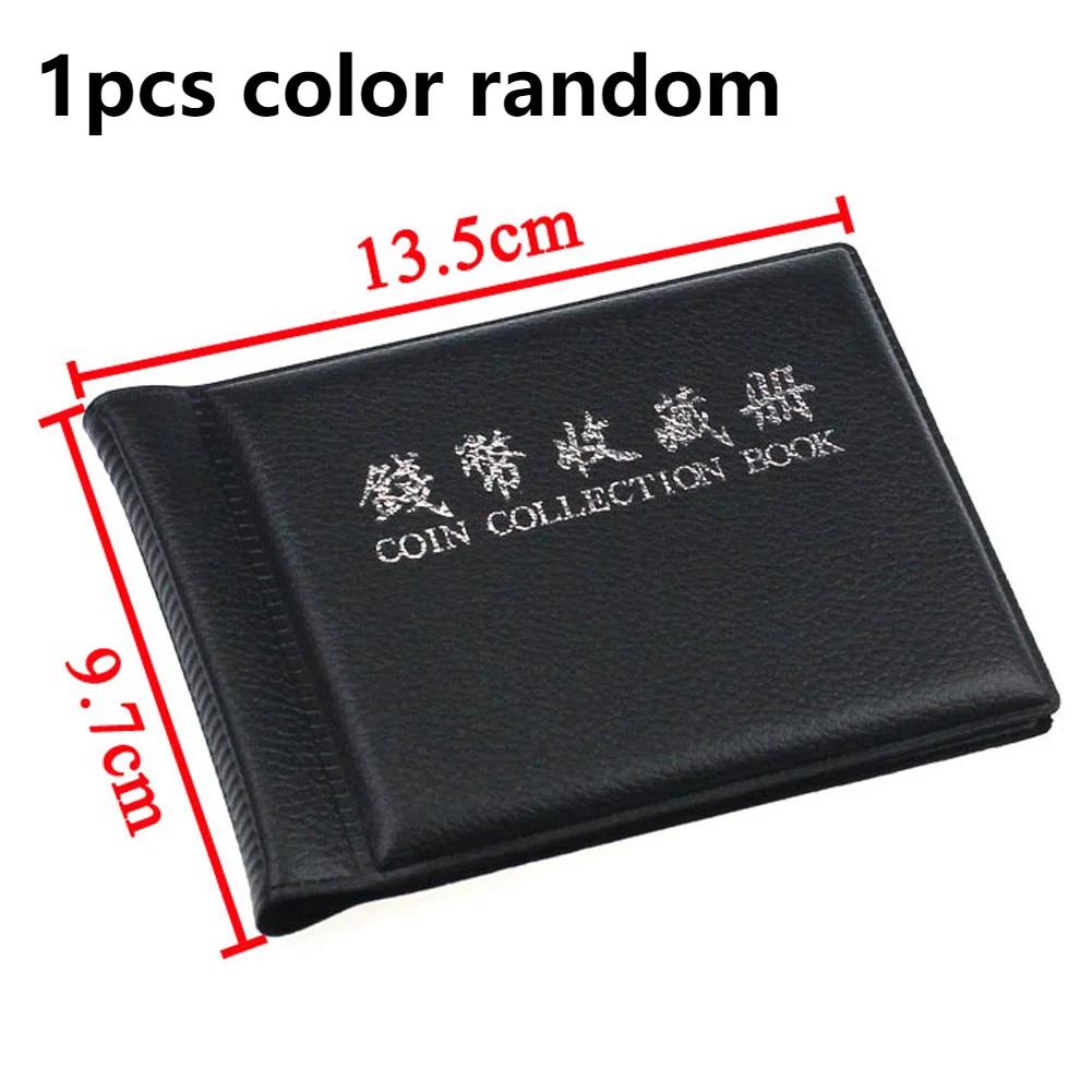 10 Pages 60 Pockets Album Silver Dollar Coins Collection Book Organizer Individual Coin Collection Booklet Folder Holder Tools