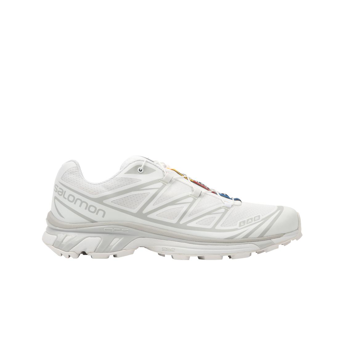 Белые кроссовки унисекс Salomon XT-6 Advanced Lunar Rock L41252900 36⅔