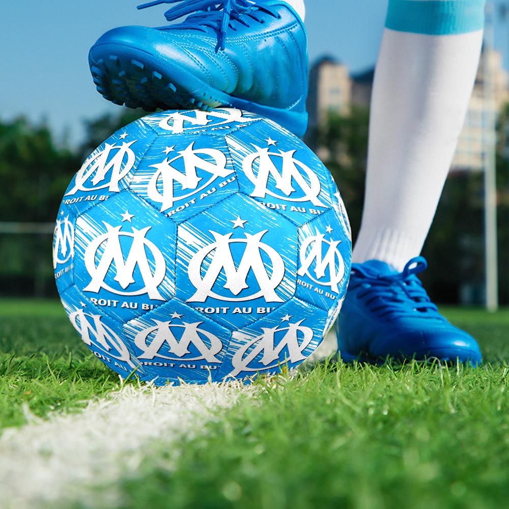 Olympique de Marseille Theme Size 5 Soccer Ball, Suitable for Both Indoor and Outdoor Matches, a Gift Suitable for Everyone.