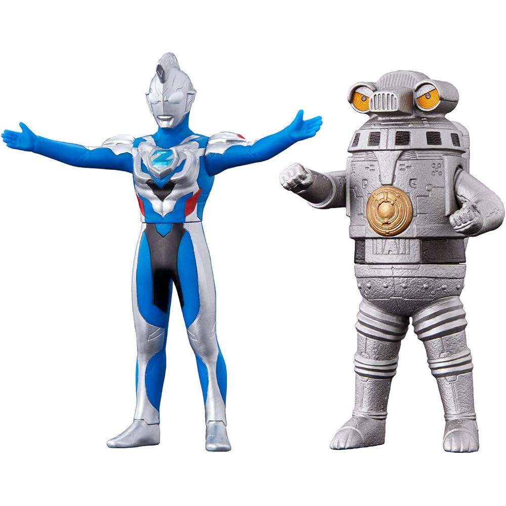 Ultraman Ultrahero Series EX Ultraman Z Special Sofubi Set Collectible Action Figures