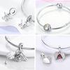 Charms Chameleon Ladybird UFO Butterfly Beads S925 Silver Pendants Fit Original  Bracelet DIY For Woman Jewelry