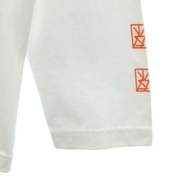 unused VAST222 18ss made in Japan Sleeve print Long sleeve sweat trainer Men's Used