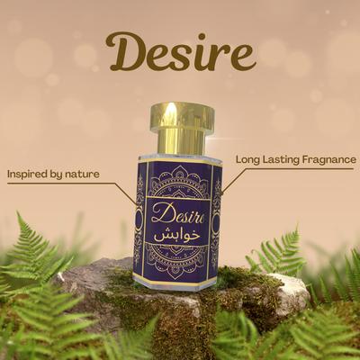 Έλαιο Αρώματος Attar Desire 5ml | Attar Χωρίς Αλκοόλ | Μακράς Διάρκειας