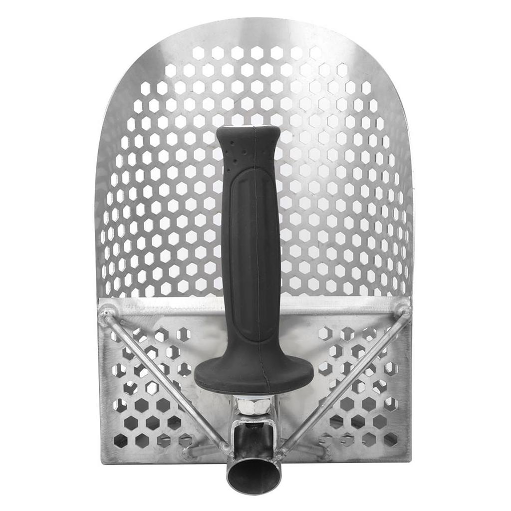 Sand Scoop Shovel Metal Detecting Gold Silver Hunting Tool with Hexagonal Hole