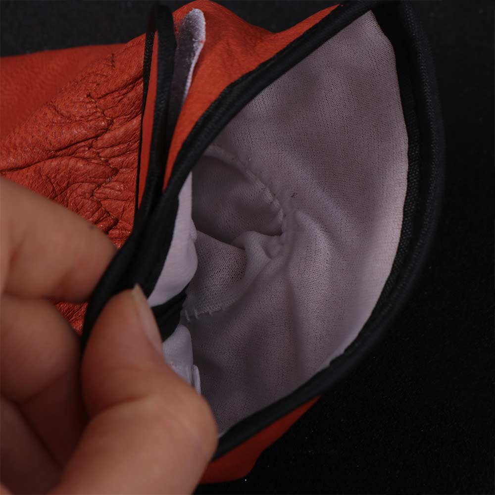 Comfortable Leather Working Gloves Vintage Driving Gloves Gardening Safety Gloves  Warehouse