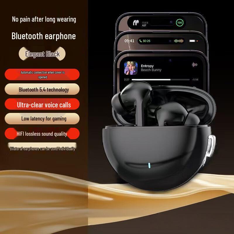 A17 Noise-Cancelling Wireless Bluetooth Earbuds with Dolby Sound and Long Battery Life
