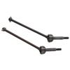 2pcsset Metal CVD Universal Joint Drive Shaft for LC Racing 114 Remote Control Car