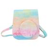 PU Leather Camera Protection Case Bag Cover Single Shoulder Strap for Instant Camera Mini11