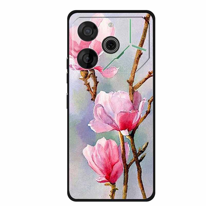 For Tecno Pova 6 Case Luxury TPU Soft Silicone Phone Cases Back Cover for Tecno Pova6 2024 6.78" Shockproof Love New Cute Coque