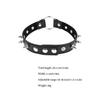 Leather Collar Fashion Foreplay Women PU Leather Necklace Adjustable Choker Adults Toy