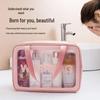 Large Capacity Wet/Dry Cosmetic Bag for Women - Portable Travel Toiletries Organizer 2023