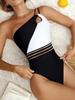 Sexy Leopard Swimwear One Pieces Swimsuit for Women 2022 High Waist Bikini Set Female Beach One Shoulder Swimming Bathing Suits