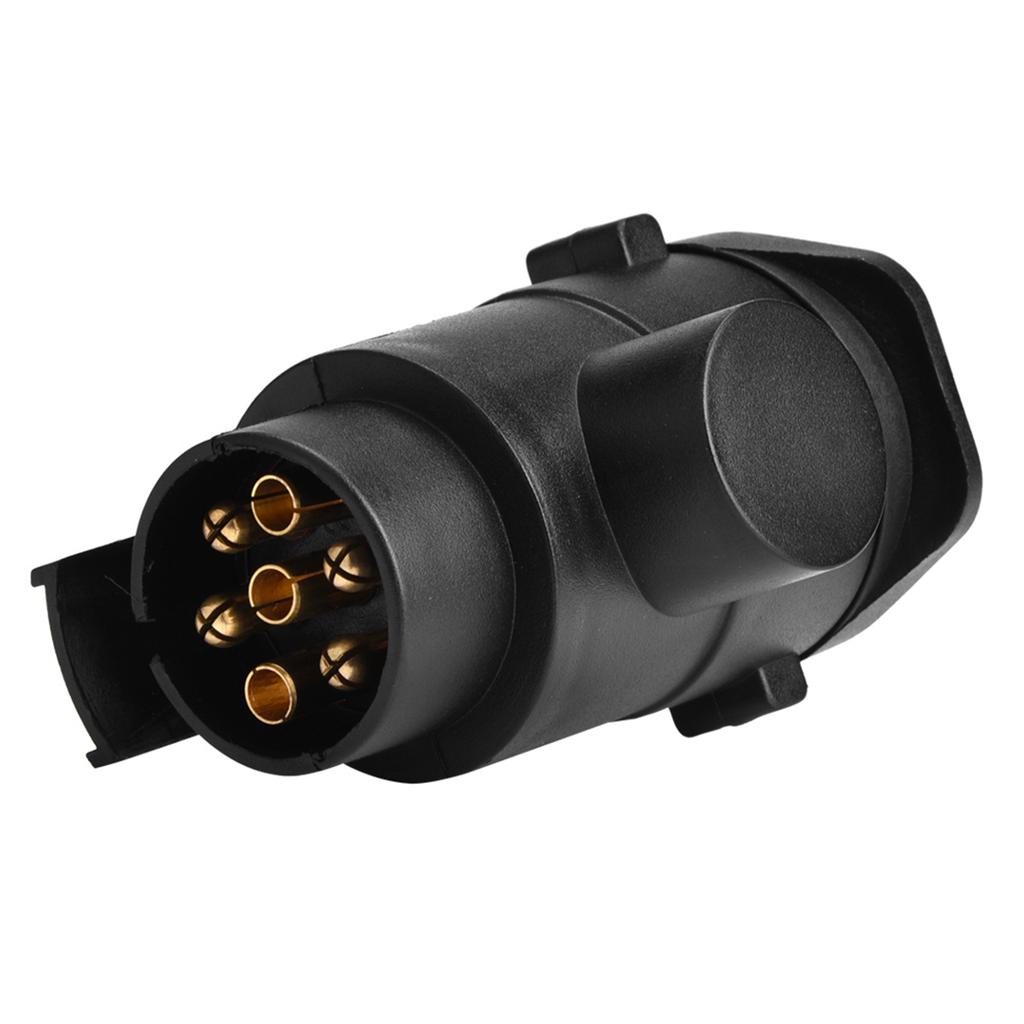 7 To 13 Pin Car Trailer Plug Socket Adapter Converter Caravan Towbar Towing Connector 12V