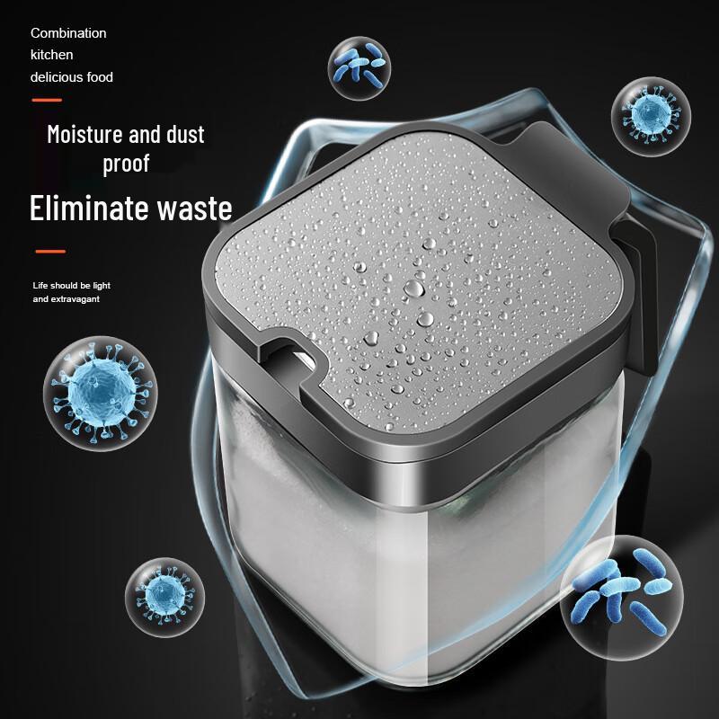 Chef's Plan Glass Spice & Seasoning Storage Sets