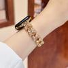 Butterfly Diamond Elastic Strap for Apple 11th Gen iWatch 10987E, Huawei GT6, Xiaomi 9 Pro