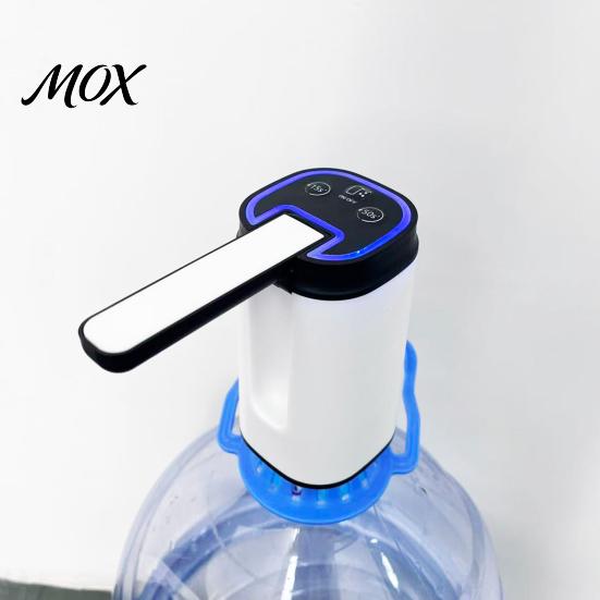 Lightweight Desktop Water Dispenser Electric Pump, Rechargeable Portable Bottle Top for 5 Office Home Drinking Pump Gallon Bottles, Foldable