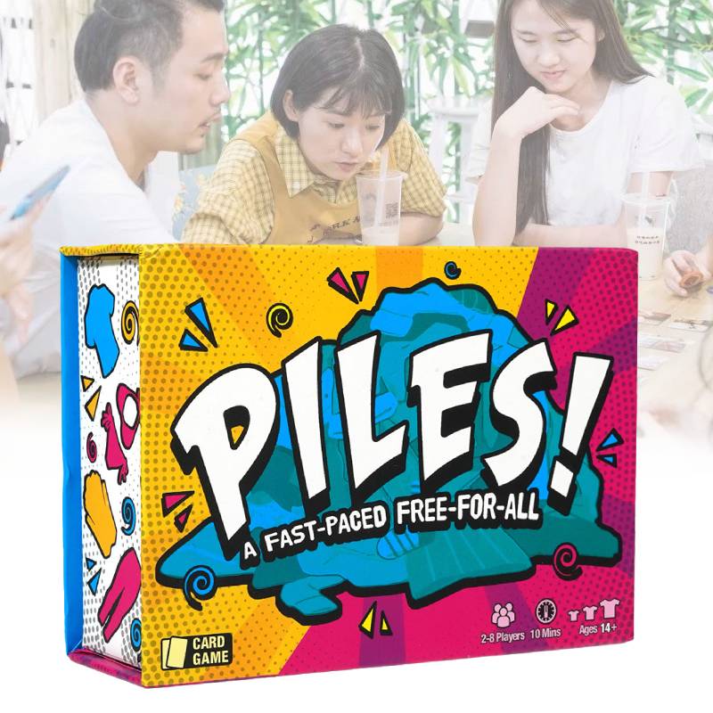 For Fast Paced Free For All Piles Card Games Family Kids Board Game Party Gift