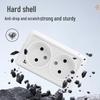European Standard Flame Retardant High-Power Multi-Function Surface-Mounted Industrial Socket Panel