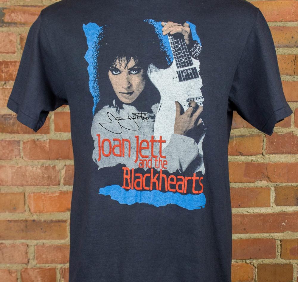 Collection Joan Jett 1986 Band Tour Gift For Fan S to 5XL T-shirt Unisex T-Shirt XL