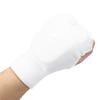 A Pair of Boxing Gloves Taekwondo Hand Protector for Sports Training Fitness KickboxingWhite 1 Pair