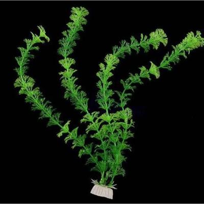 3pcs/5pcs Plastic Aquarium Fish Tank Decor Water Weeds Plant Artificial Green Grass