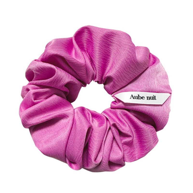 Aube Nuit L Line Luminous Soft Fuchsia Hair Scrunchie M