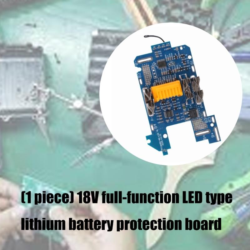 Advanced PCB Lithium Batteries Protections Board With Intelligent Current Management For BL1830 BL1850 BL1860 18V Power Tool