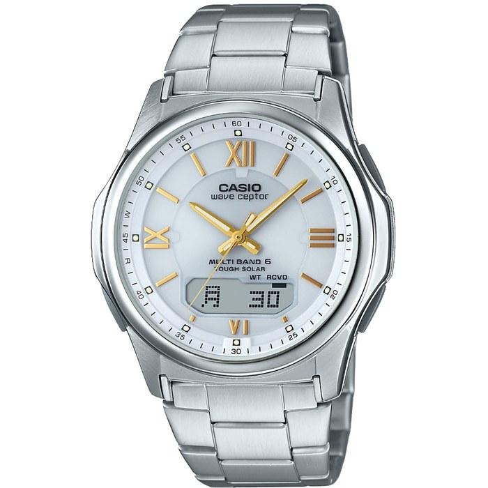 Casio Wave Ceptor WVA-M630D-7A2JF Men s Watch Silver White