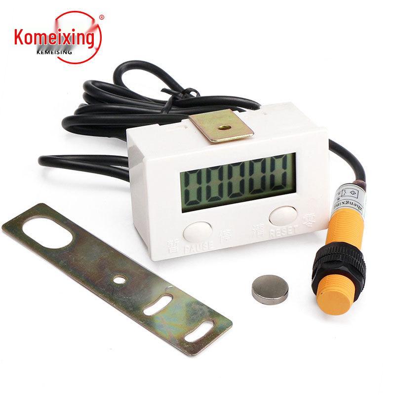 5-Digit Digital Display Magnetic Induction Punch Counter