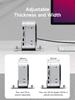 Hagibis Vertical Stand for Mac Mini Aluminum Alloy Laptop Computer Desktop Stand Compatible with M4 Chip and Mac Mini Pro M4, Stand, Non-Slip Holder,