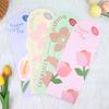 5 Stück Handheld-Strauß-Verpackungsbox Papierblumenkarte Blumenarrangement-Papier Valentinstag Festivalbedarf
