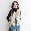 Women's New Chinese Style Floral Button Vest