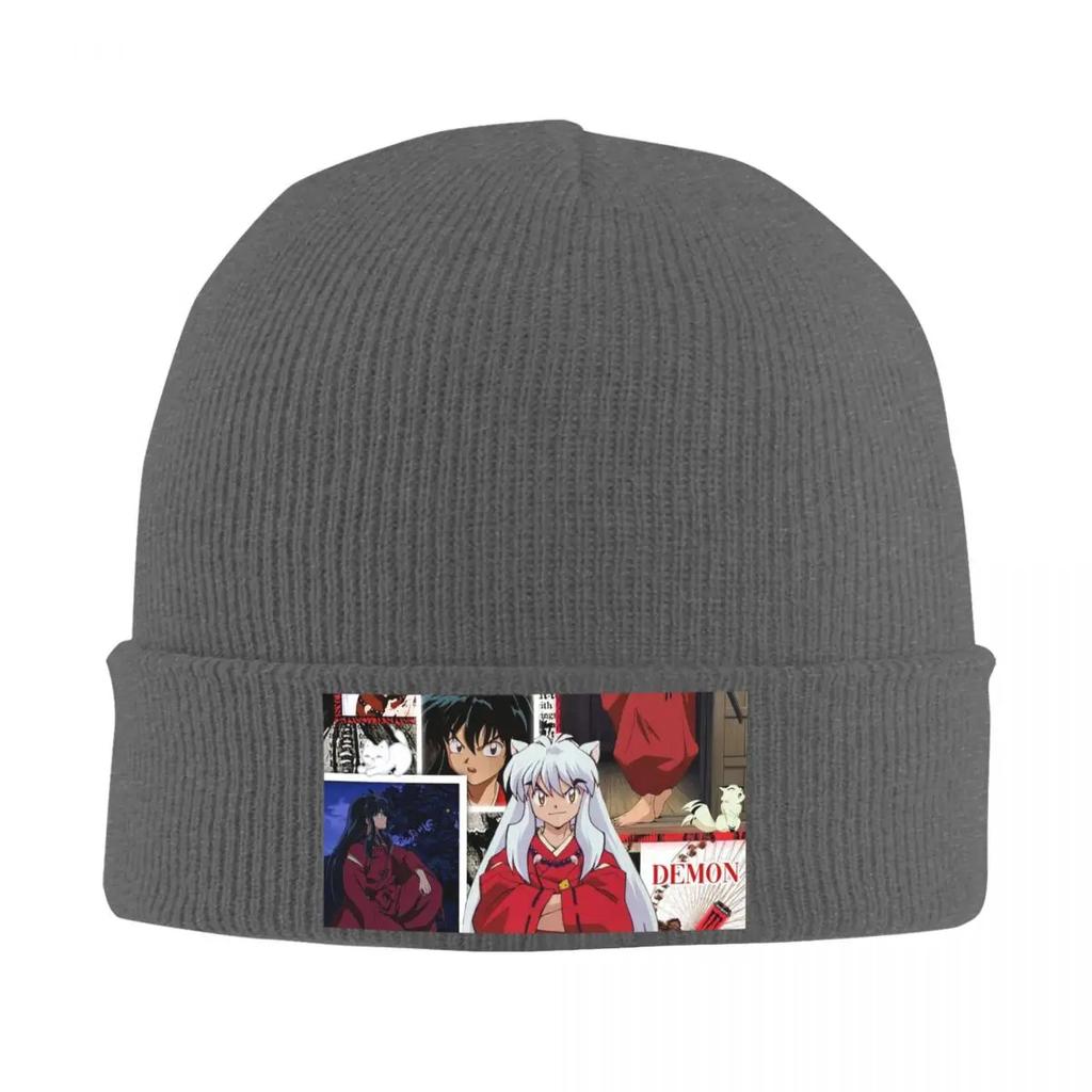 Unisexga Kimono Inuyasha Sesshomaru Warm Knitted Cap Winter Knit Bonnet Hat Skullies Beanies Hip Hop Caps for Unisex