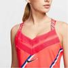 Nike Logo Print Tennis Badminton Sports Dress Women Dresses Orange Red CI9227-644