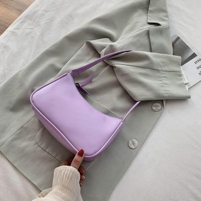 Kadın Moda El Çantası Yabancı Stil Küçük Omuz Çantası Basit Yepyeni Koltuk Altı Çantası Kadın Günlük Çanta