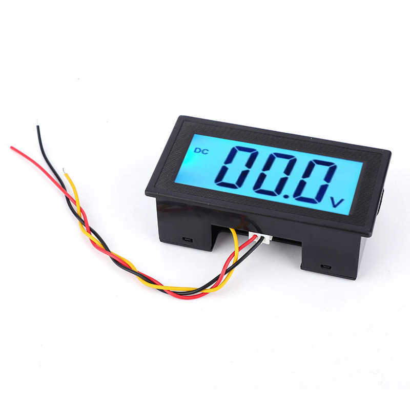 YB5135DB LCD Digital Display Three Wire Voltage Meter Monitor Voltmeter