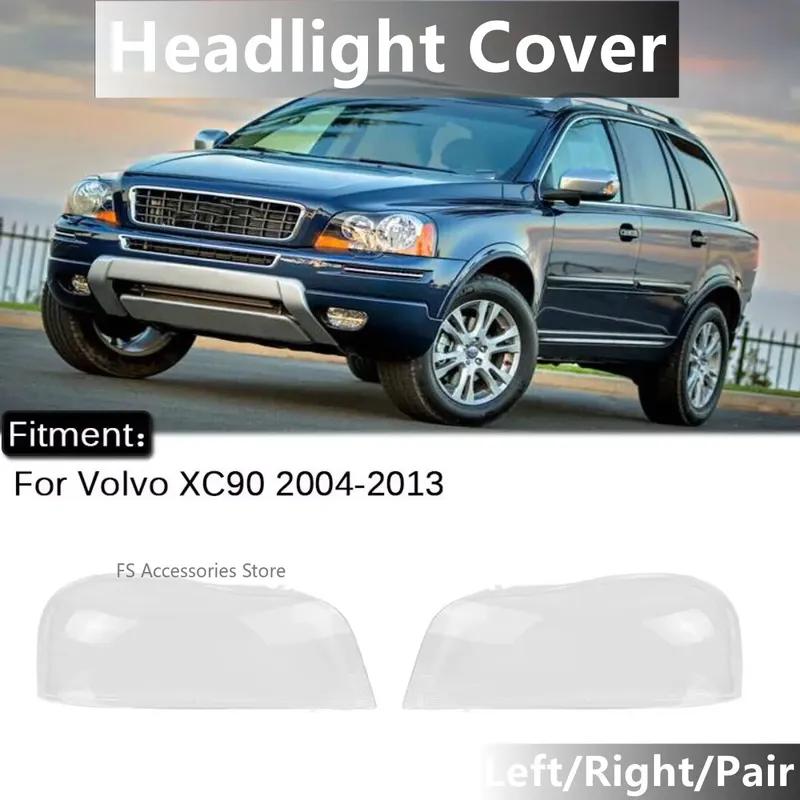 Right/Left Car Headlight Lens Cover Lampcover Cover Lampshade Shell For Volvo XC90 2004-2013 Headlight Cover Shell Only Left Side