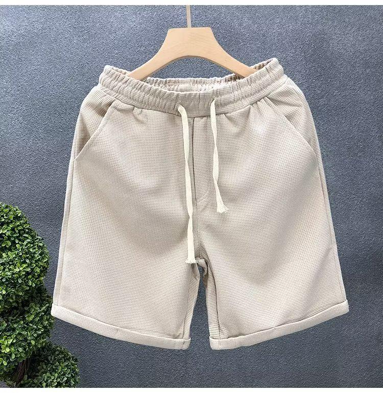 

Мужские модные спортивные повседневные летние шорты из плотной ткани - средней длины, свободный крой XL